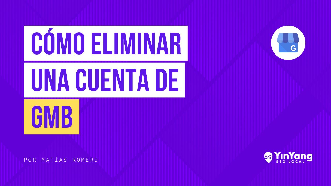 Cómo eliminar una ficha de google my business como eliminar cuenta google my business
